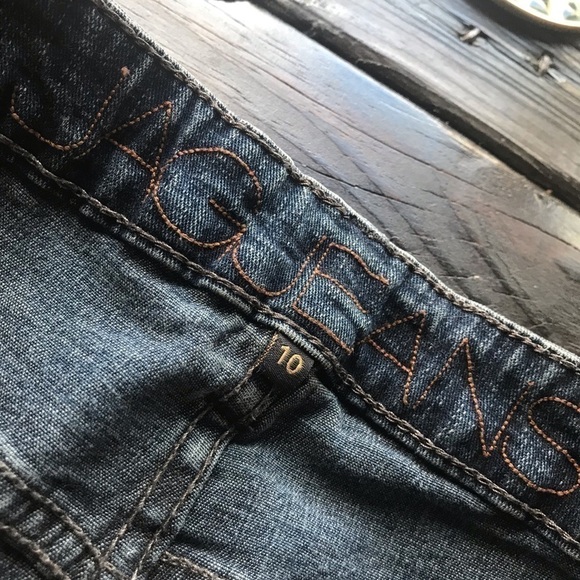 JAG Jeans Mid-rise Straight Leg Stretch Jeans Size 10 - Picture 6 of 10